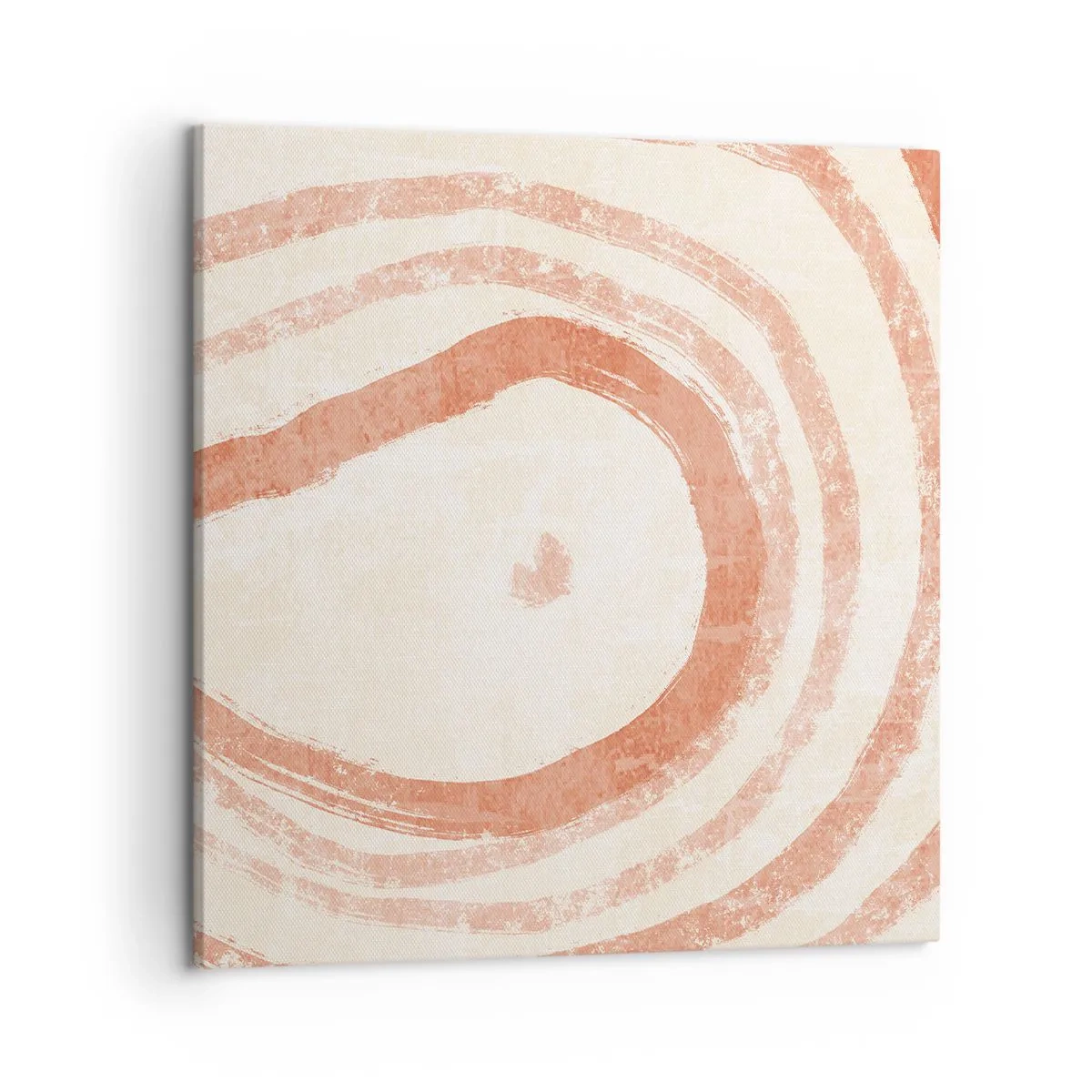 Tablou pe pânză - Cercuri de corali - compoziție - 50x50 cm