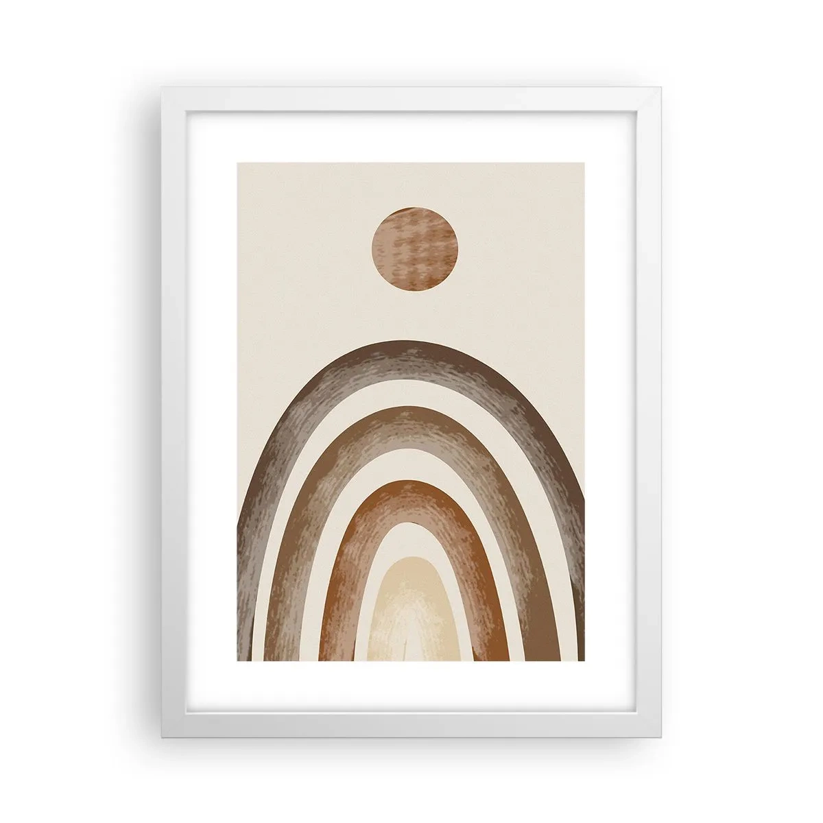 Poster în ramă albă - Într-o galaxie îndepărtată - 30x40 cm