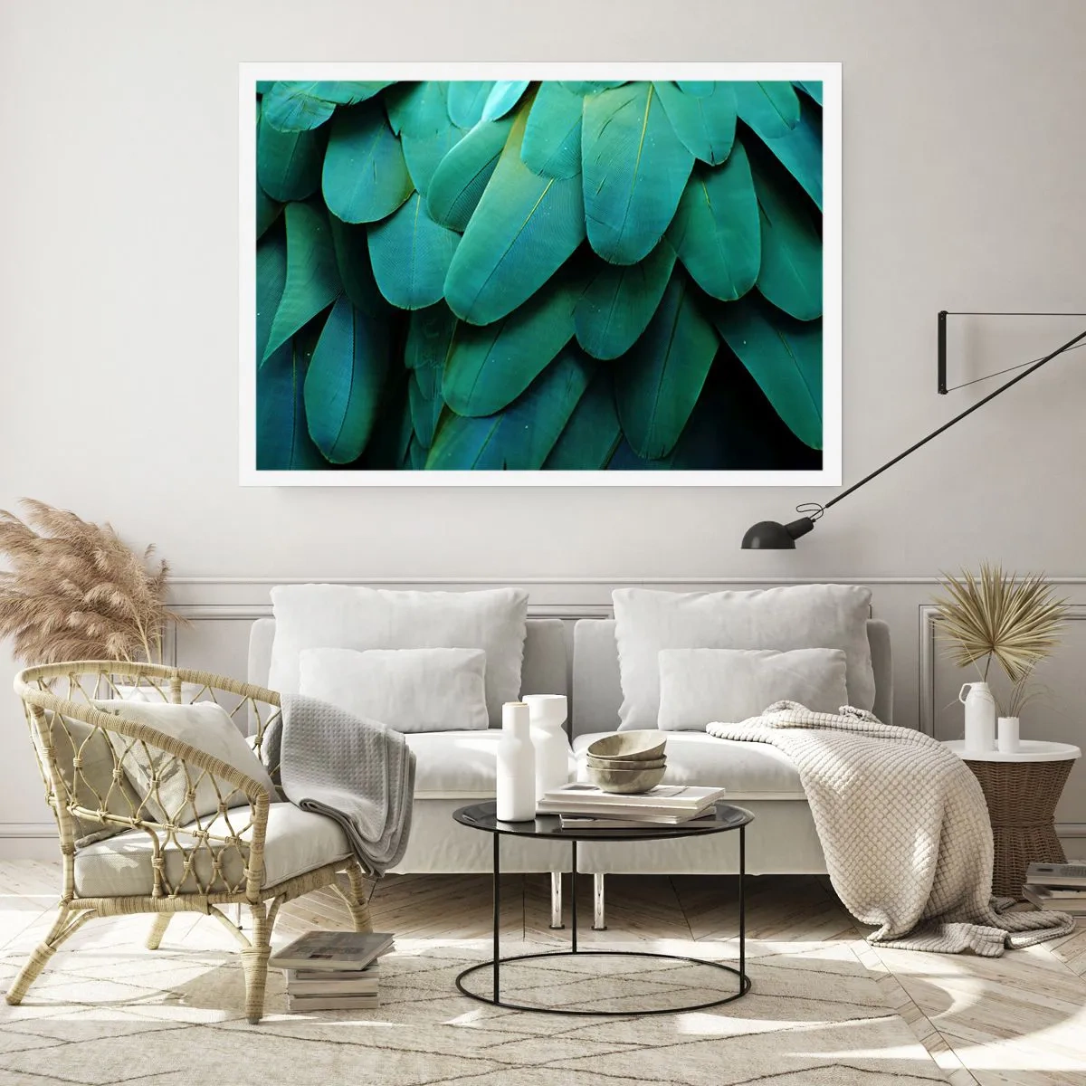 Poster - Precizia naturii papagalicești - 40x30 cm