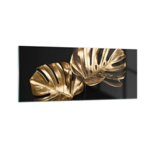 Tablou pe sticlă - Comorile naturii - 100x40 cm