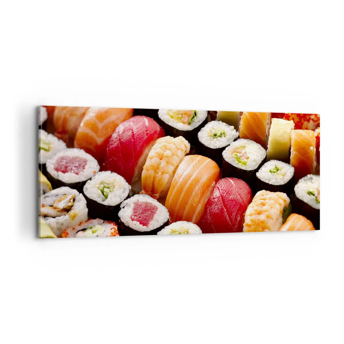 Tablou pe pânză - Culorile și aromele Asiei - 100x40 cm