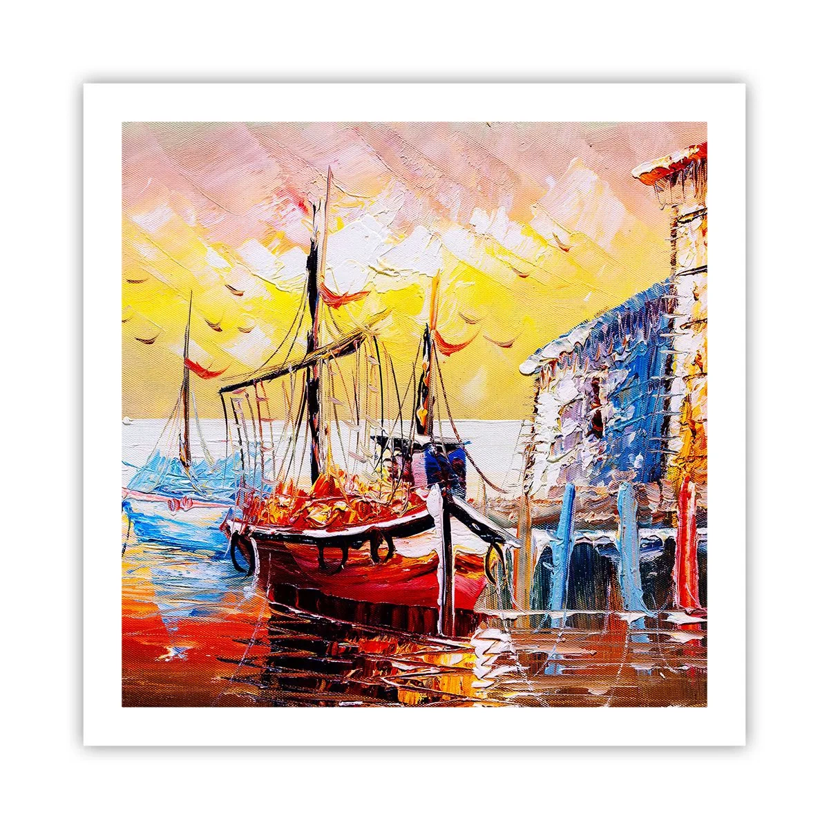 Poster - Întoarcere fericită - 60x60 cm