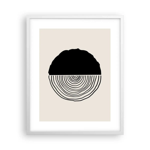 Poster în ramă albă - Jumi-juma - 40x50 cm