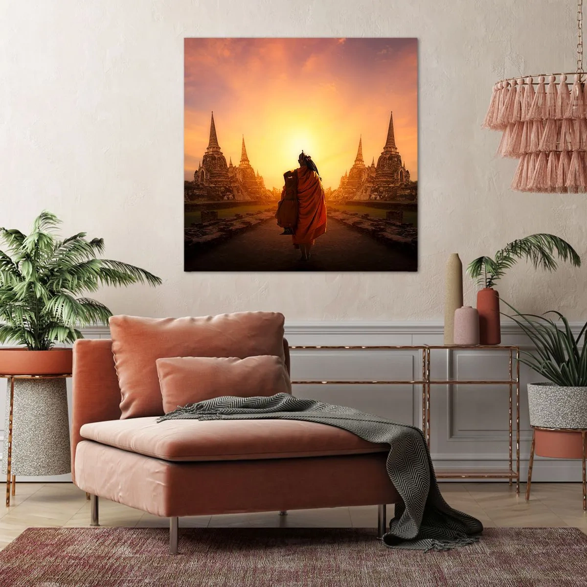 Tablou pe pânză - În pace prin eternitate - 30x30 cm