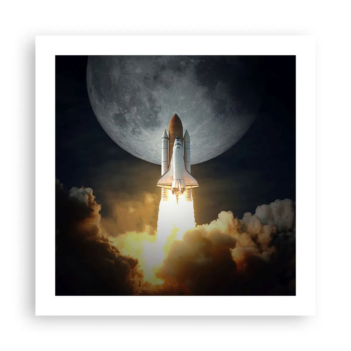 Poster - Începutul unei aventuri nepământene - 50x50 cm