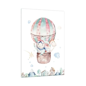 Tablou pe sticlă - Ne vom întoarce în curând! - 50x70 cm