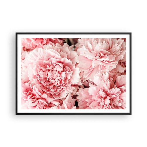 Poster în ramă neagră - Visul roz - 100x70 cm