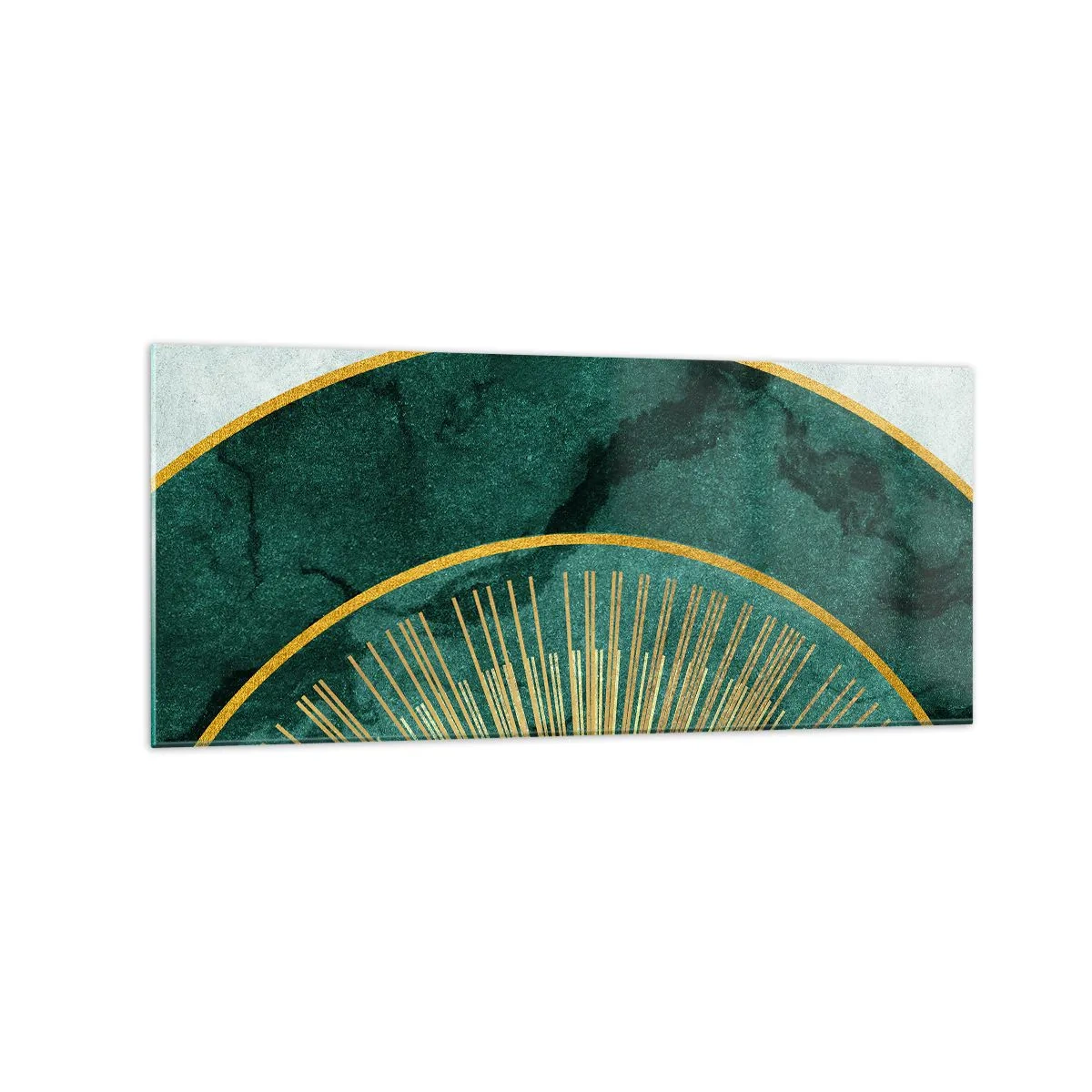 Tablou pe sticlă - Un alt sistem solar - 120x50 cm