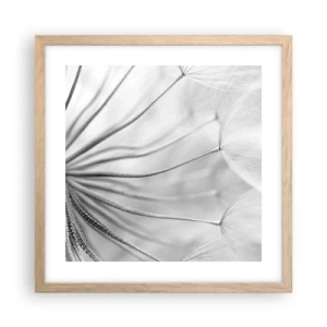 Poster în ramă de stejar deschis - Suflarea zmeilor - 40x40 cm