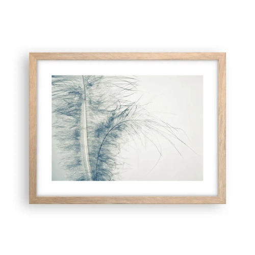 Poster în ramă de stejar deschis - Șoapta naturii - 40x30 cm