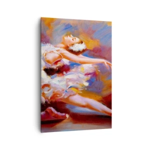 Tablou pe pânză - Harul lebedei - 70x100 cm