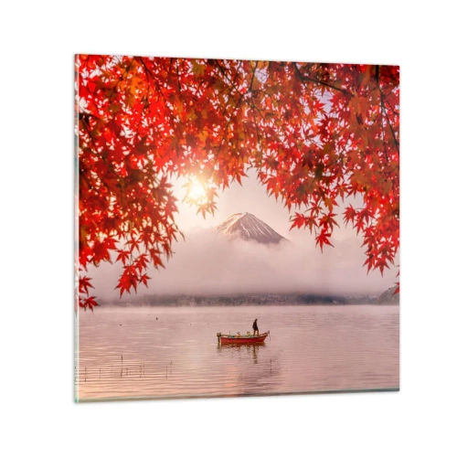 Tablou pe sticlă - În stil japonez - 70x70 cm