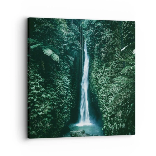 Tablou pe pânză - Băi tropicale - 30x30 cm