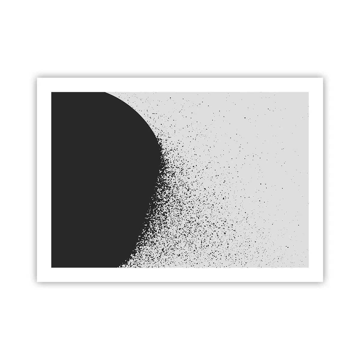 Poster - Mișcarea particulelor - 70x50 cm