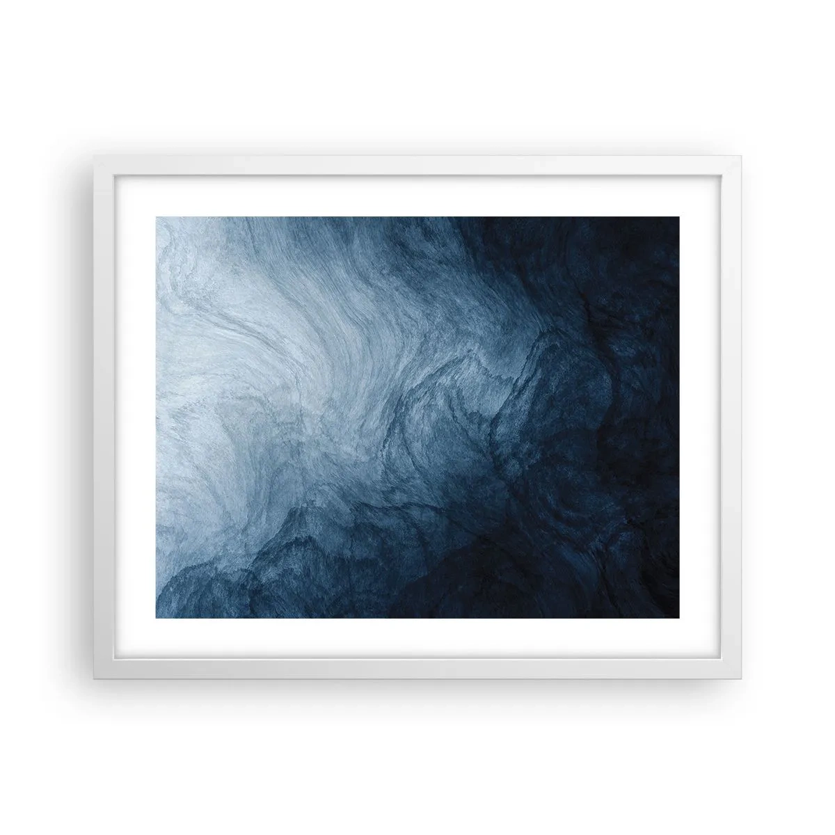 Poster în ramă albă - În adâncuri - 50x40 cm