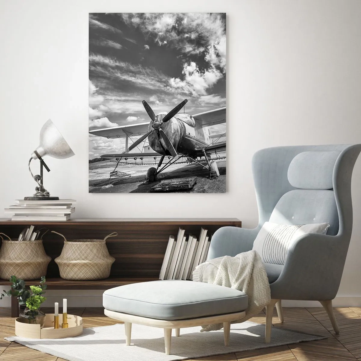 Tablou pe sticlă - Abia aștept! - 50x70 cm
