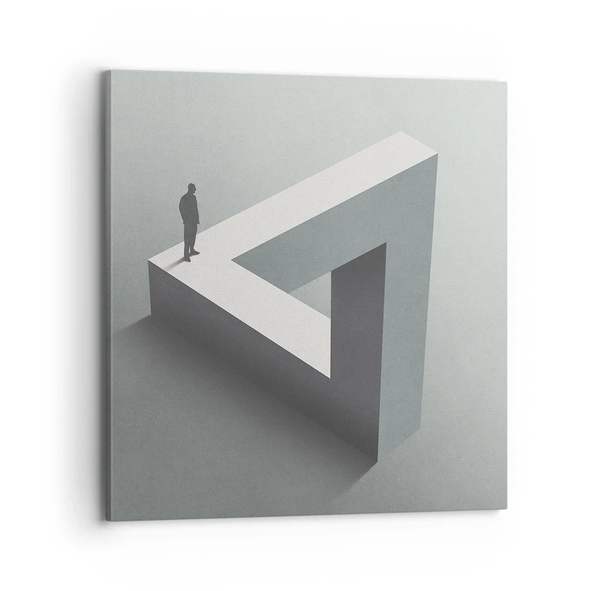 Tablou pe pânză - Și totuși este posibil - 70x70 cm