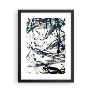 Poster în ramă neagră - Cu sau fără sens? - 30x40 cm