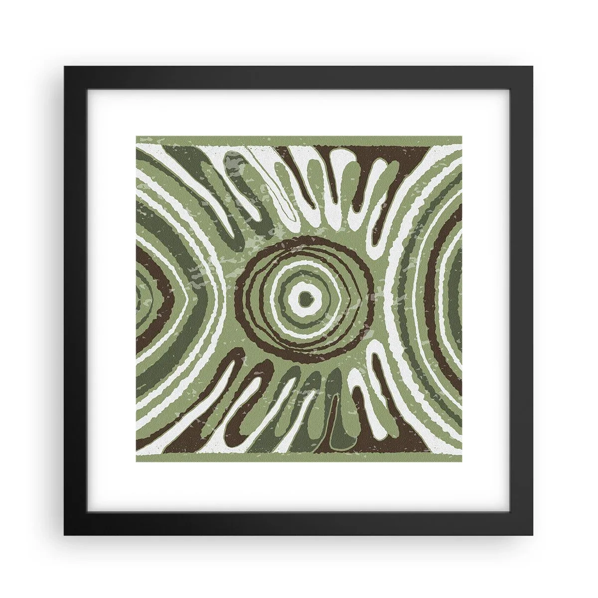 Poster în ramă neagră - Explozie de emoții - 30x30 cm