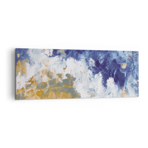 Tablou pe pânză - Dansul elementelor - 140x50 cm