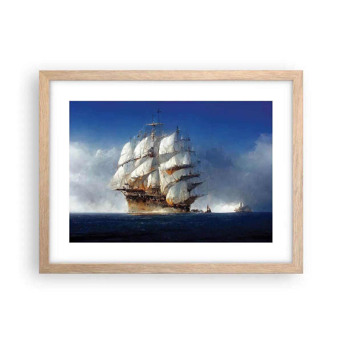 Poster în ramă de stejar deschis - The great glory! - 40x30 cm