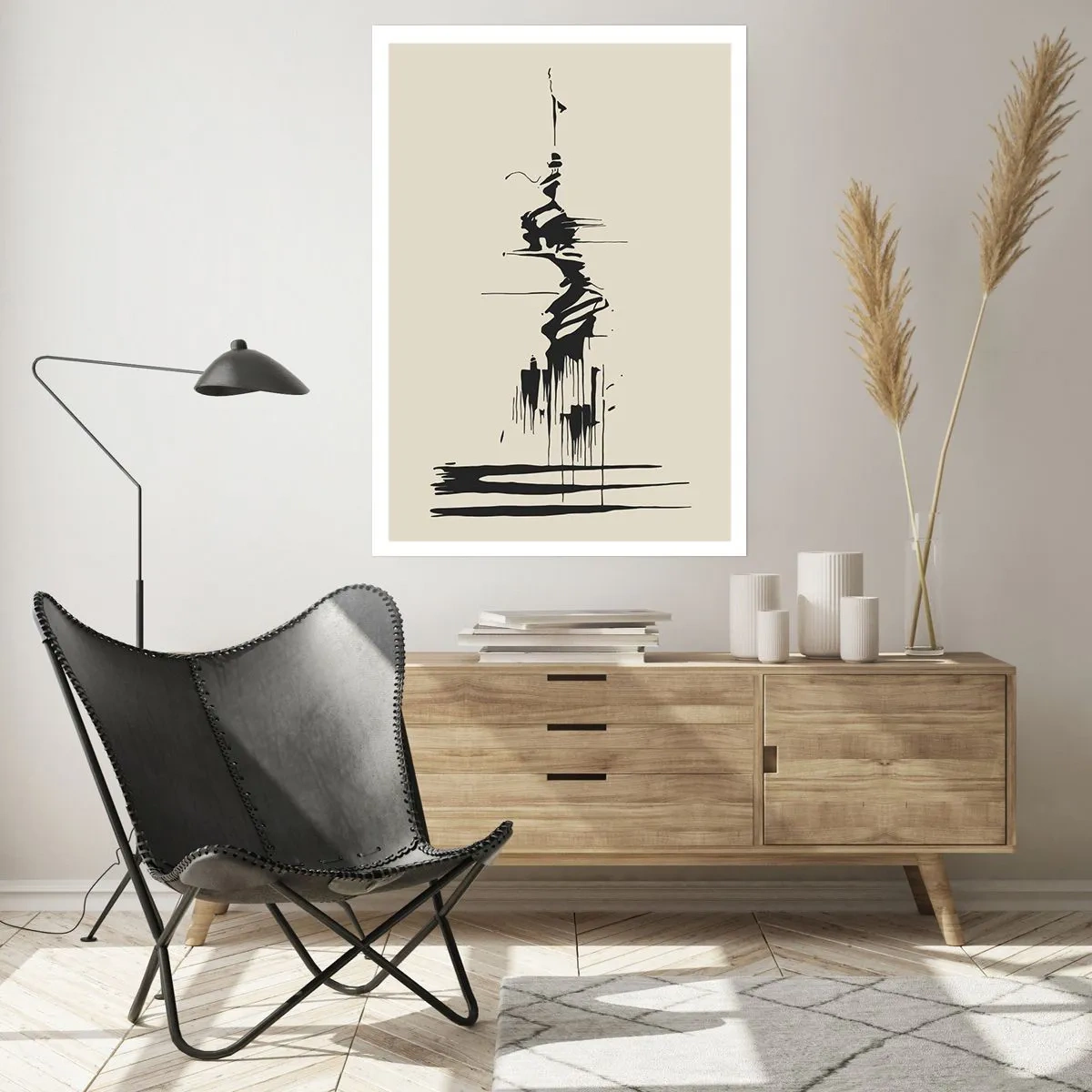 Poster - Abstracție pripită - 70x100 cm