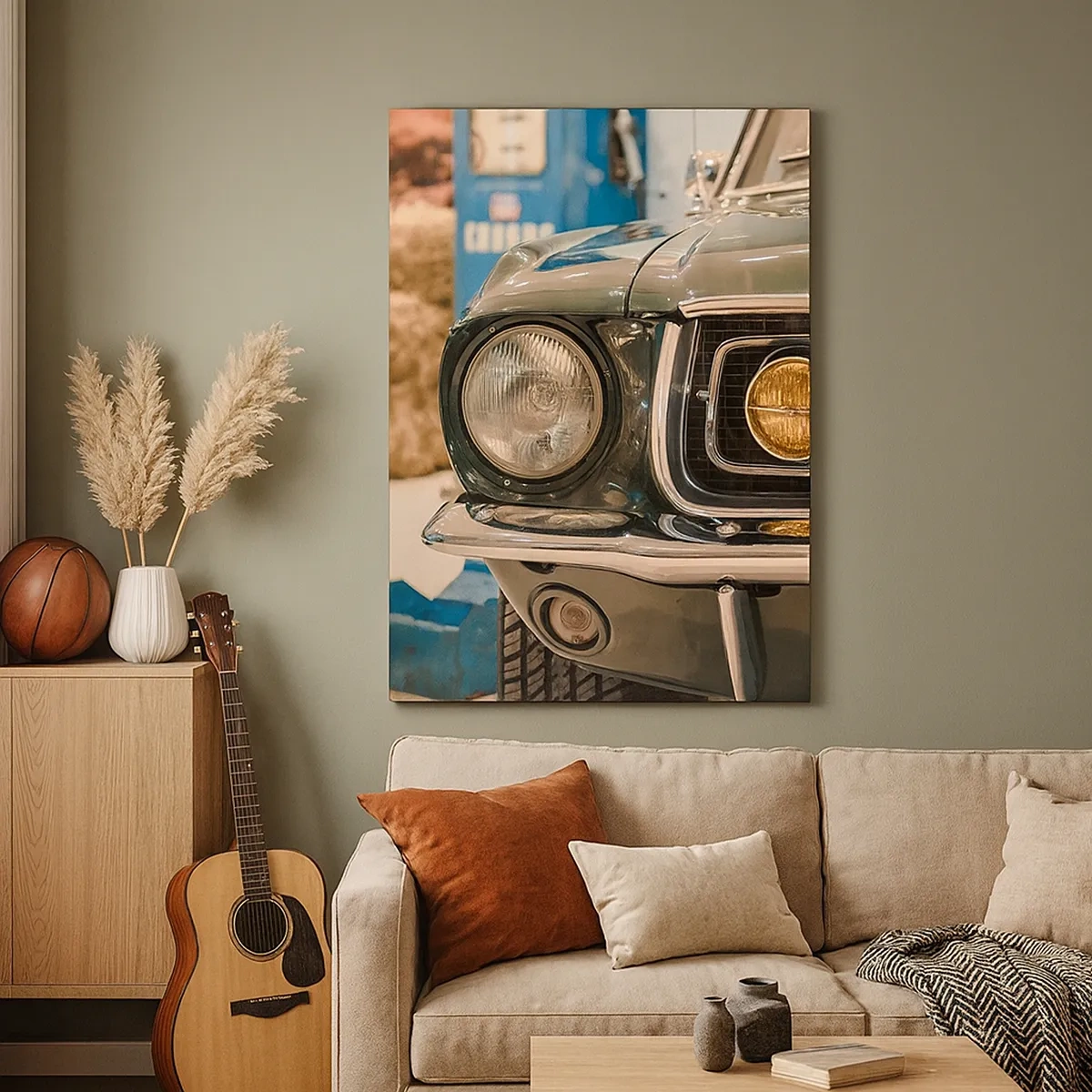 Tablou pe pânză - Întâlnire cu o legendă - 50x70 cm