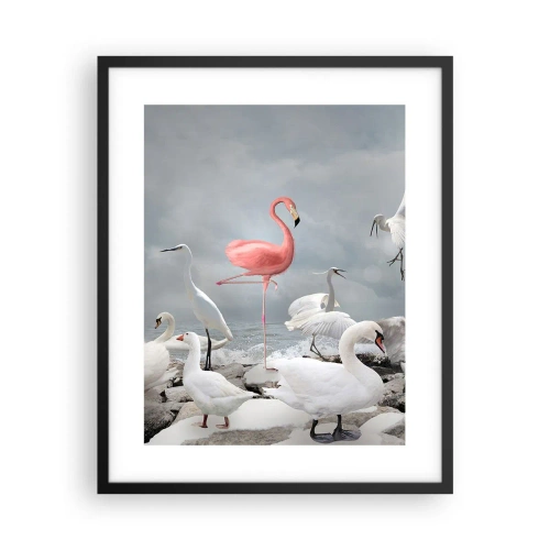 Poster în ramă neagră - De unde am venit? - 40x50 cm