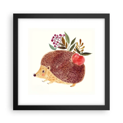 Poster în ramă neagră - Și tu deja mă placi - 30x30 cm