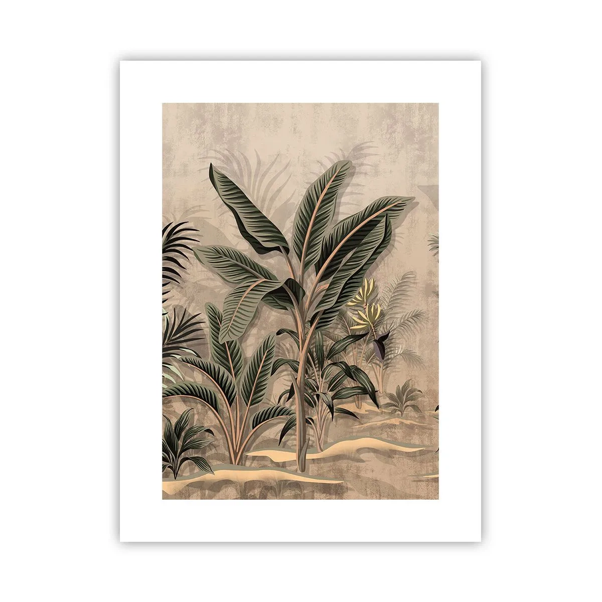 Poster - Gravură în stil colonial - 30x40 cm