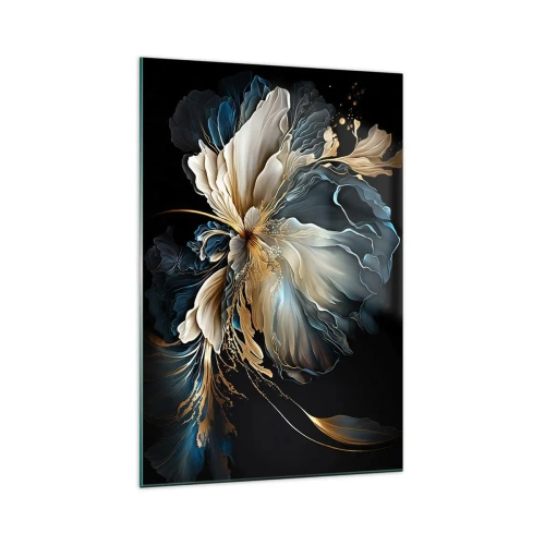 Tablou pe sticlă - Povestea unei flori de iubire - 70x100 cm