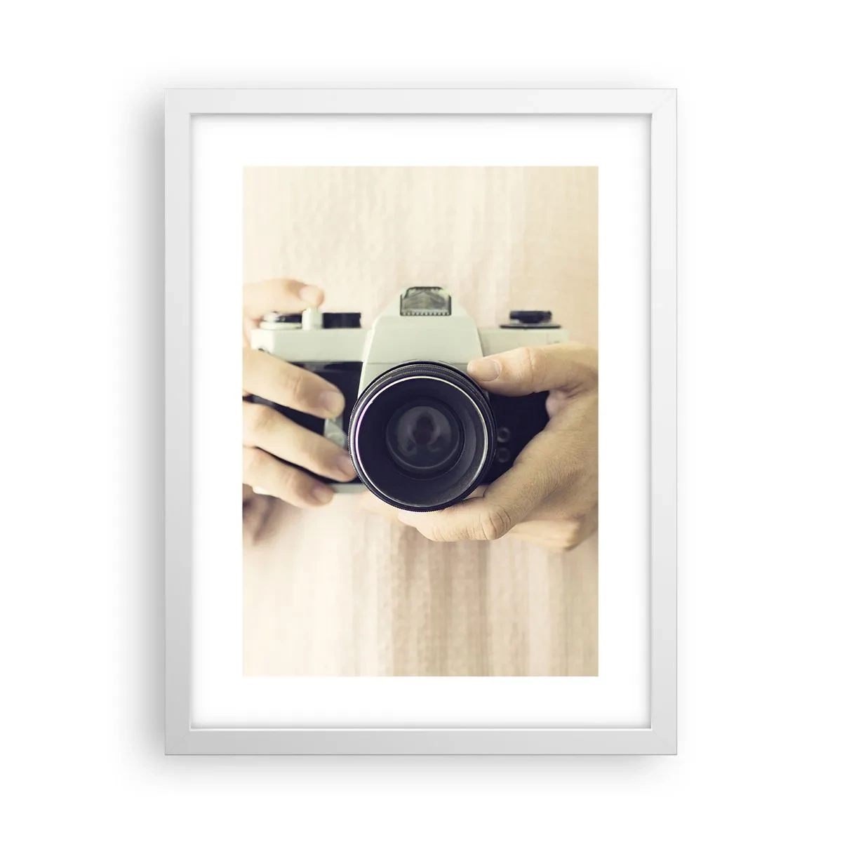 Poster în ramă albă - Pentru a vedea mai multe... - 30x40 cm