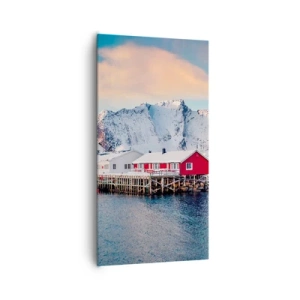 Tablou pe pânză - Retragerea nordică - 65x120 cm