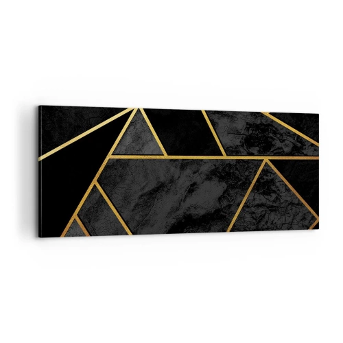 Tablou pe pânză - Întuneric și lumină - 100x40 cm