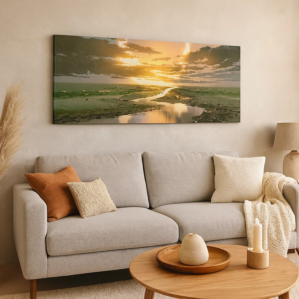 Tablou pe pânză - Undeva într-o galaxie foarte, foarte îndepărtată - 30x30 cm