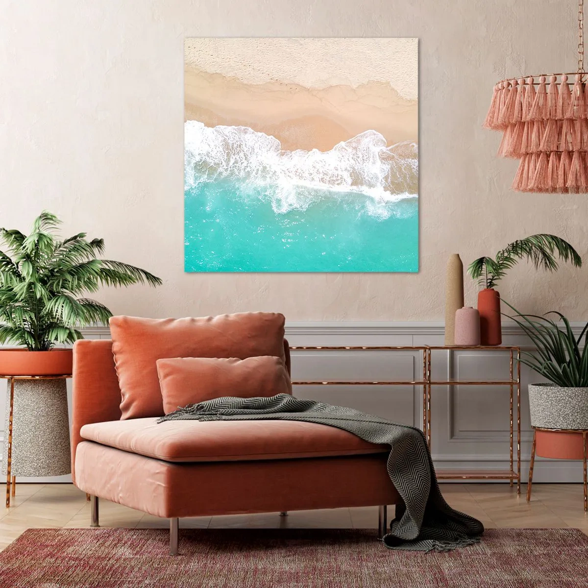 Tablou pe pânză - Atingere mângâietoare - 60x60 cm