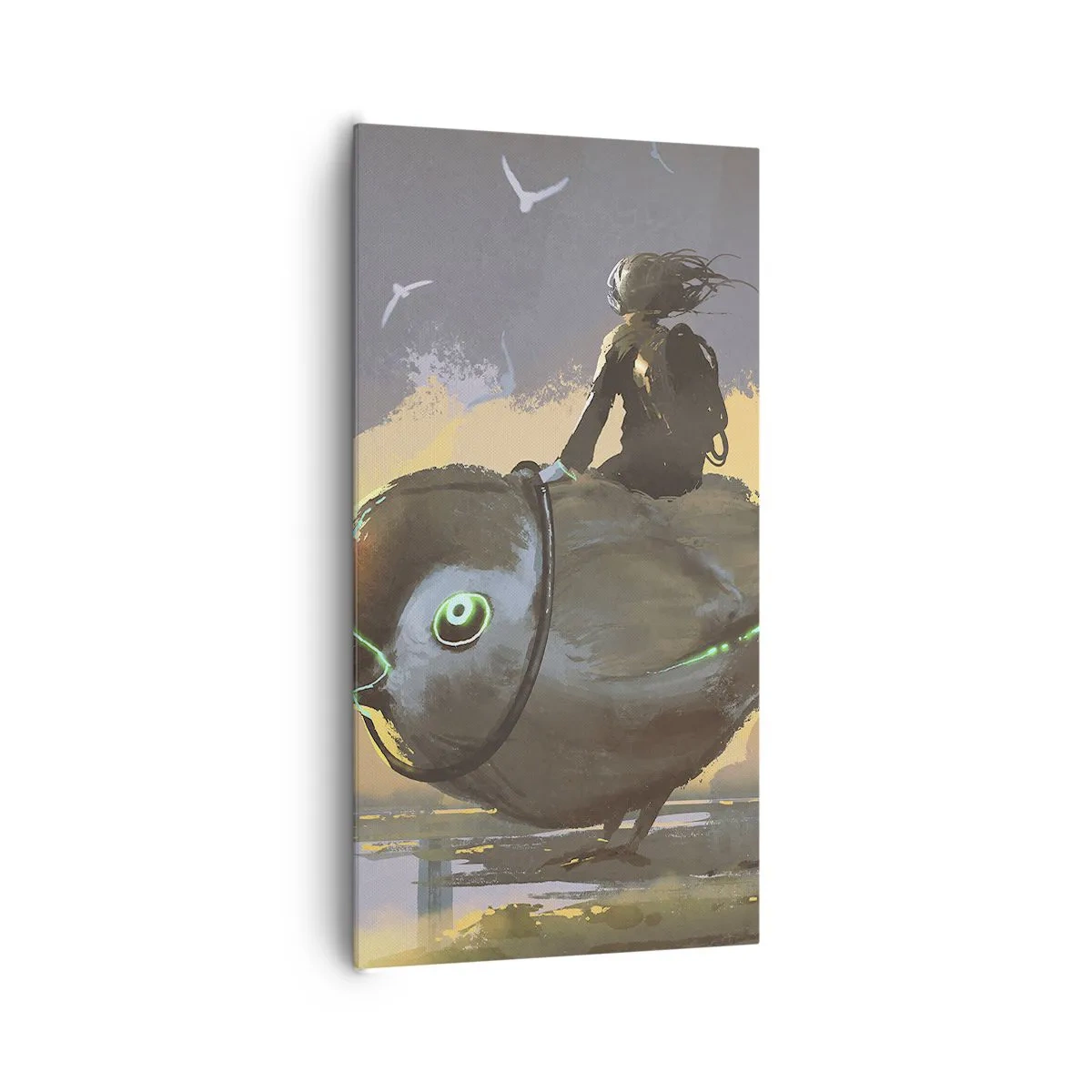 Tablou pe pânză - O oprire într-o călătorie fantastică - 65x120 cm