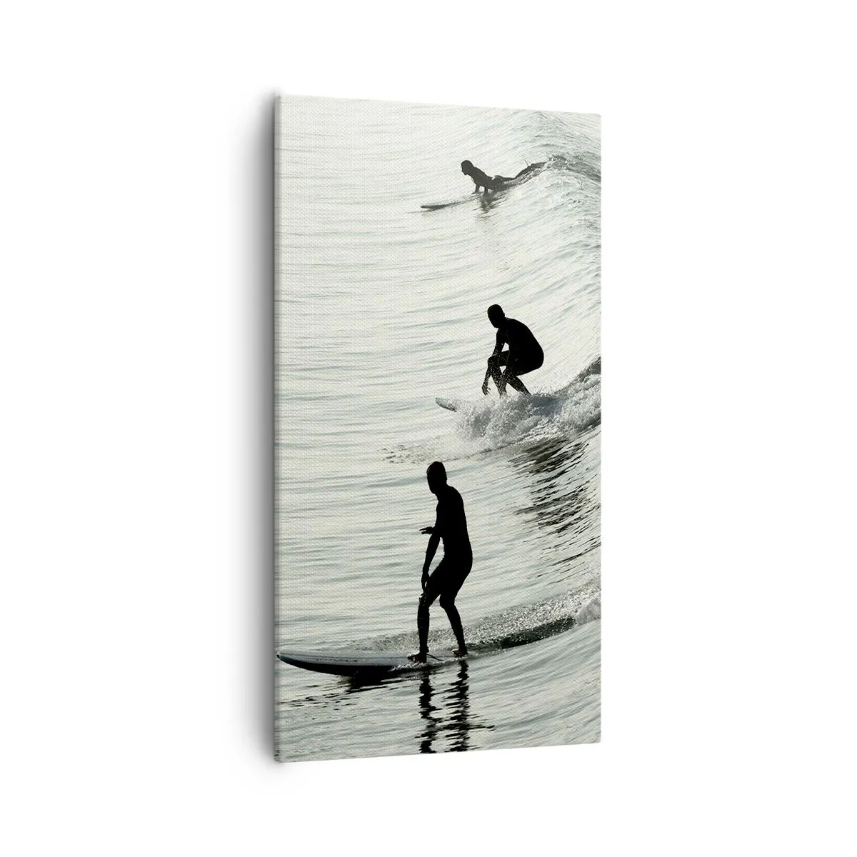 Tablou pe pânză - Pentru a întâmpina valul - 55x100 cm