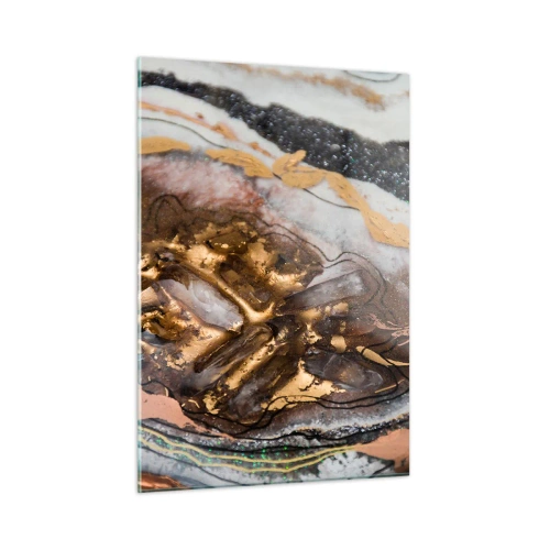 Tablou pe sticlă - Elementul pământ - 50x70 cm