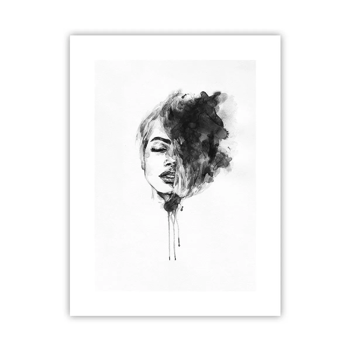 Poster - La ce visează frumoasa - 30x40 cm