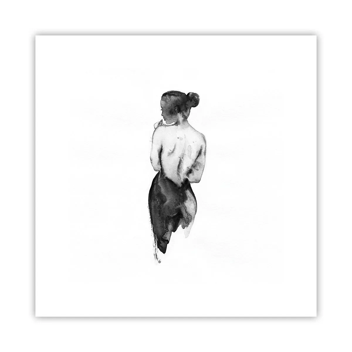 Poster - Cu ea lumea dispare - 30x30 cm