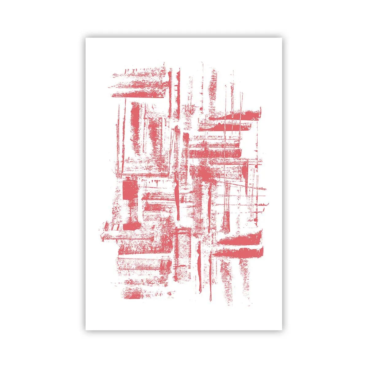 Poster - Orașul roșu - 61x91 cm