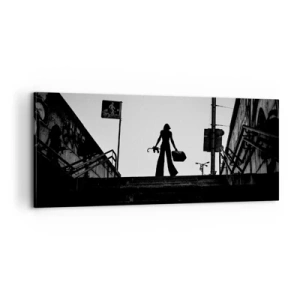Tablou pe pânză - Rătăcire urbană - 100x40 cm
