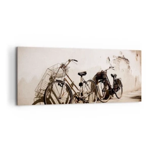 Tablou pe pânză - Farmecul de neuitat al trecutului - 100x40 cm