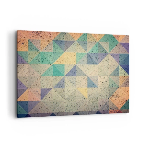 Tablou pe pânză - Republica triunghiurilor - 120x80 cm