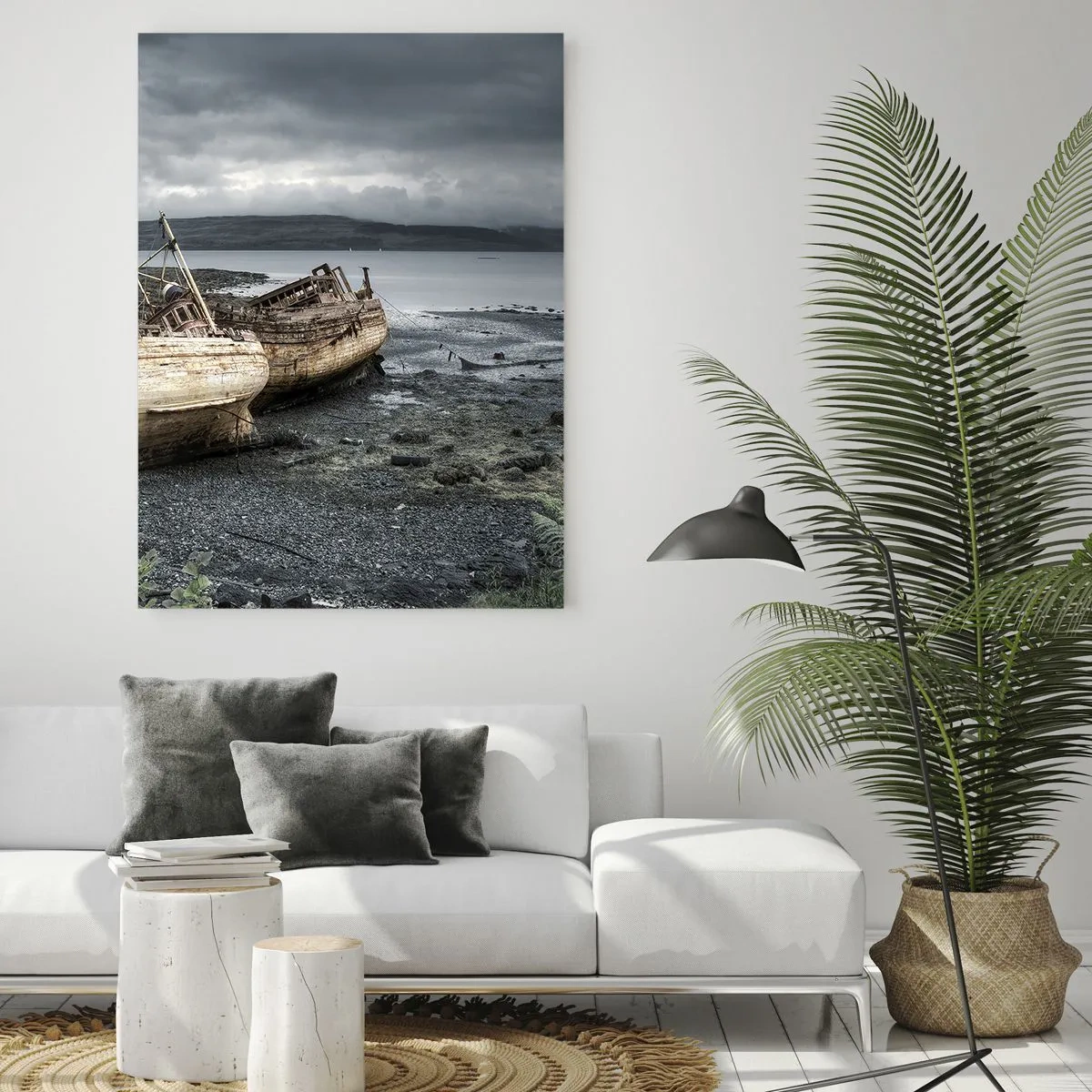 Tablou pe sticlă - Ca semn al unei munci făcute cu demnitate - 50x70 cm