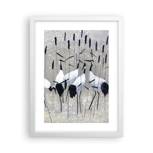 Poster în ramă albă - Printre ai tăi - 30x40 cm