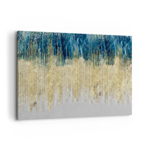 Tablou pe pânză - Granița aurită - 120x80 cm