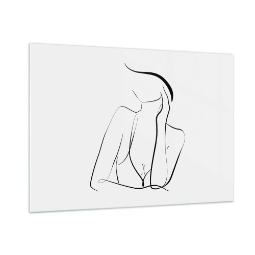 Tablou pe sticlă - Pe valul unui vis - 100x70 cm