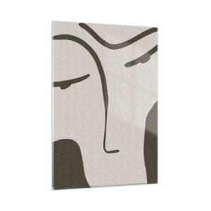 Tablou pe sticlă - Ca într-un tablou de Modigliani - 50x70 cm